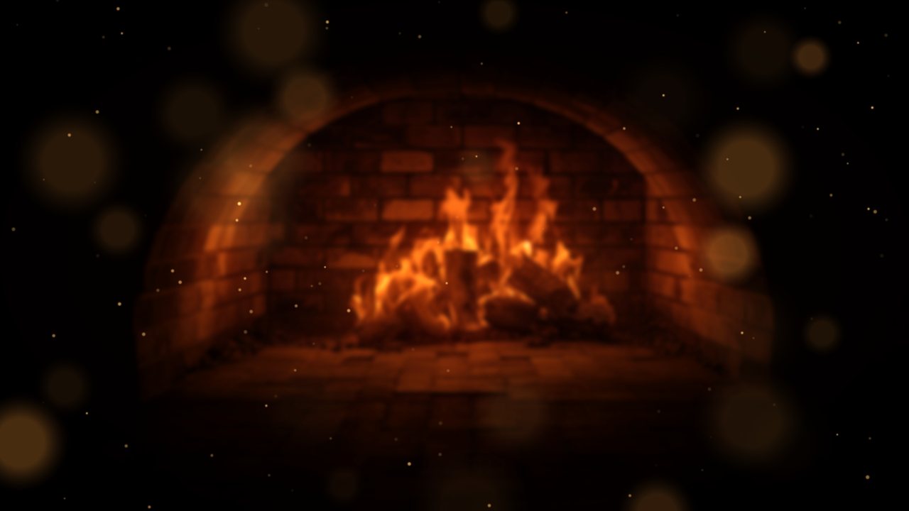 The Baker's Hour: a dark, amber still from the story